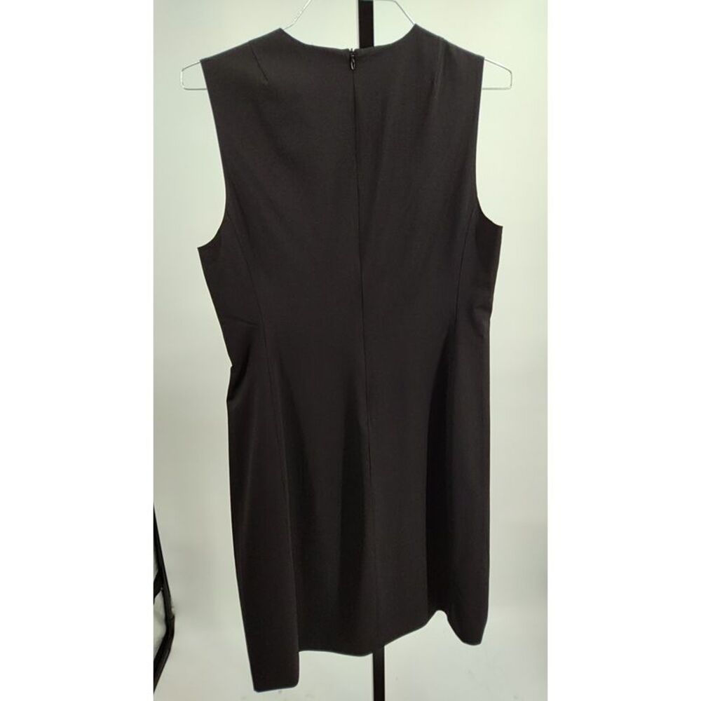 Quince Women Italian Wool Sleeveless Dress Black 12 - Picture 3 of 3